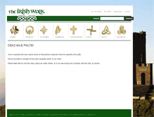 Tablet Screenshot of irishwalk.com